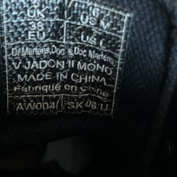 Dr. Martens, Vegan Jadon II 8-Eye Platform Boots - Picture 8 of 11